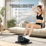 ANCHEER Under Desk Elliptical Machine – Quiet Pedal Exerciser for Seniors, Office & Home, Low-Impact Seated Leg Workout Equipment, Smart LCD Display, Remote Control