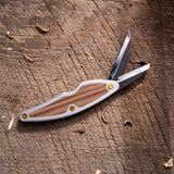 FLEXCUT Pocket Jack for Carvin’ 2.0, Light Weight Wood Carving Jackknife Style Tool with 4 Blades, Made in the USA | JKN289