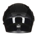 ILM Motorcycle Dual Visor Flip up Modular Full Face Helmet DOT 6 Colors Model 902